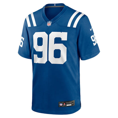 Chris Wormley 96 Indianapolis Colts Team Game Men Jersey - Royal