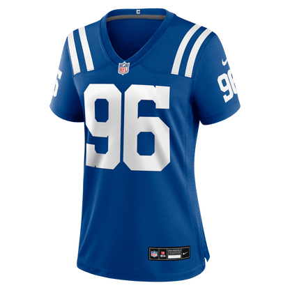 Chris Wormley 96 Indianapolis Colts Women's Team Game Jersey - Royal