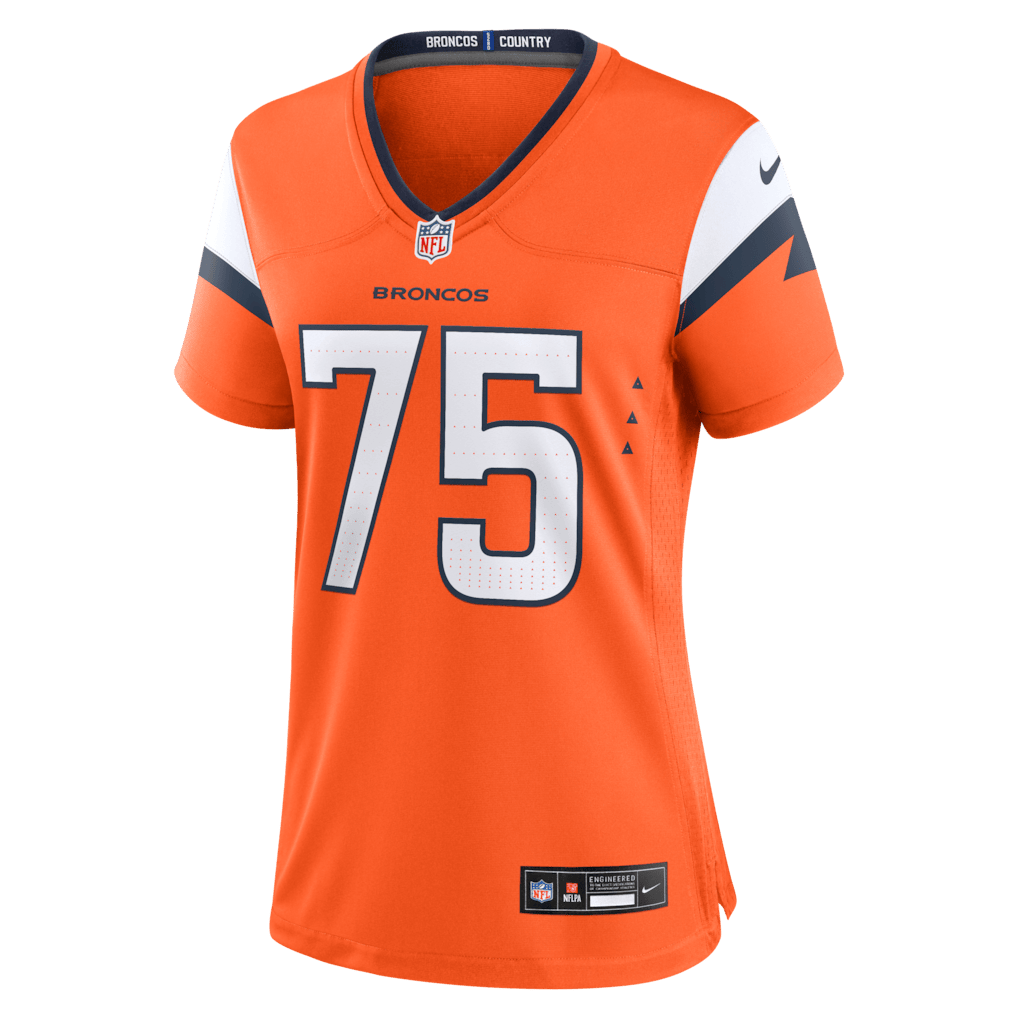 Geron Christian 75 Denver Broncos Women's Team Game Jersey - Orange