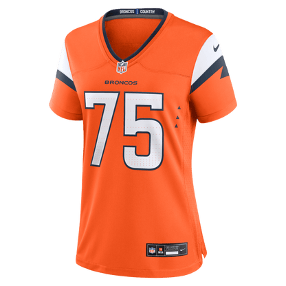 Geron Christian 75 Denver Broncos Women's Team Game Jersey - Orange