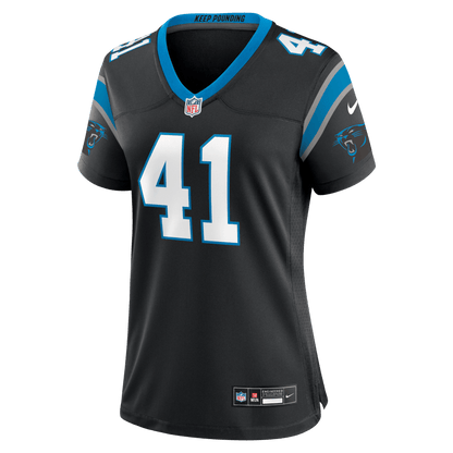 Jacoby Windmon 41 Carolina Panthers Women's Team Game Jersey - Black
