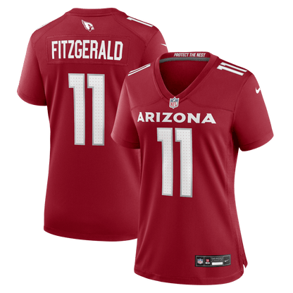 Larry Fitzgerald 11 Arizona Cardinals Women's Team Retired Game Jersey - Cardinal