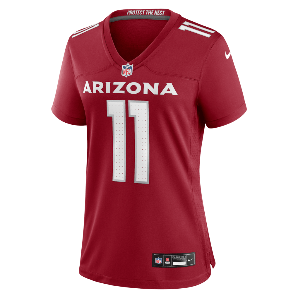 Larry Fitzgerald 11 Arizona Cardinals Women's Team Retired Game Jersey - Cardinal