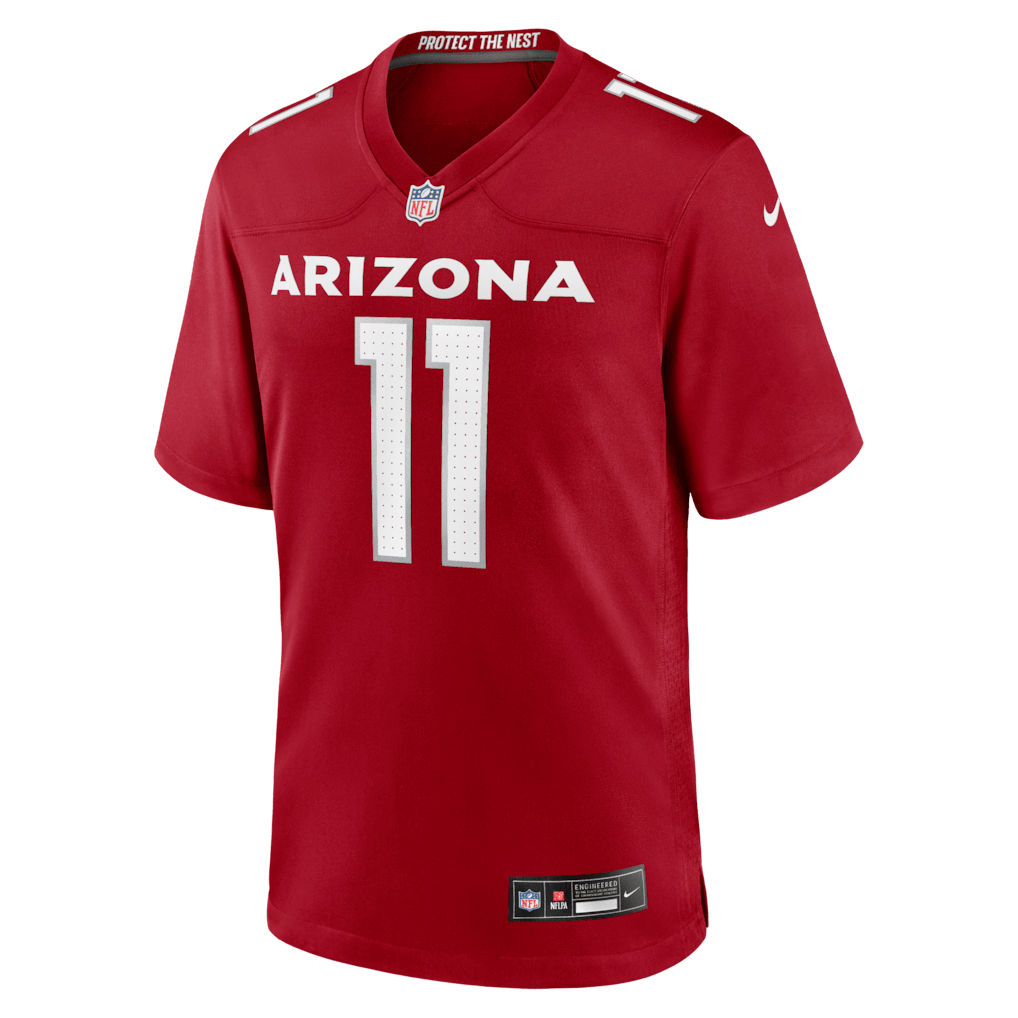 Larry Fitzgerald 11 Arizona Cardinals Team Retired Game Men Jersey - Cardinal