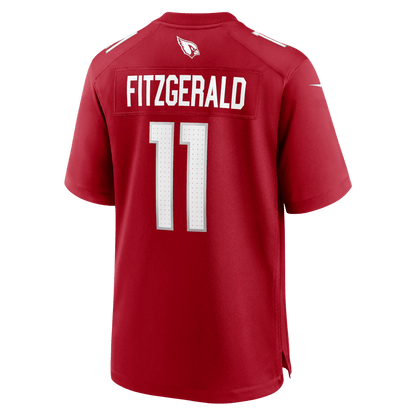 Larry Fitzgerald 11 Arizona Cardinals Team Retired Game Men Jersey - Cardinal