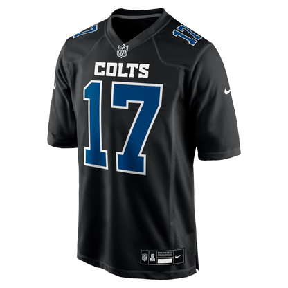 Daniel Jones 17 Indianapolis Colts Fashion Game Men Jersey - Carbon Black