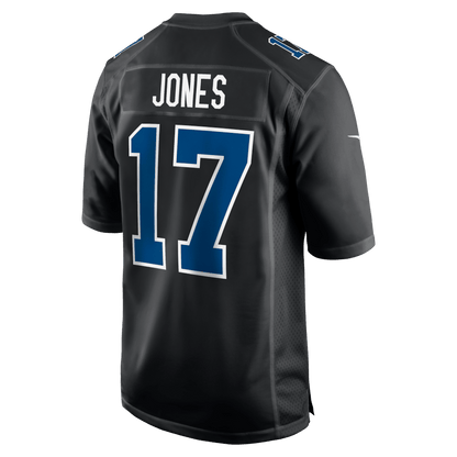 Daniel Jones 17 Indianapolis Colts Fashion Game Men Jersey - Carbon Black