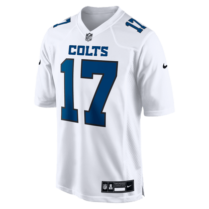 Daniel Jones 17 Indianapolis Colts Fashion Game Men Jersey - Tundra White