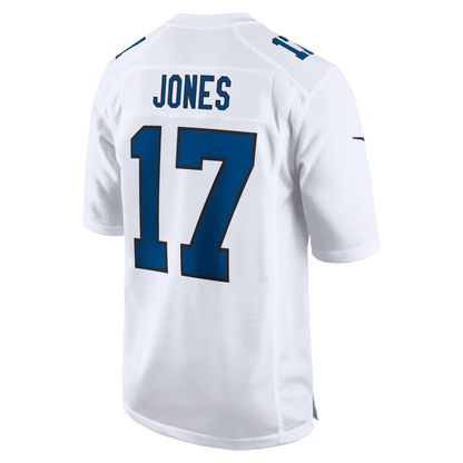 Daniel Jones 17 Indianapolis Colts Fashion Game Men Jersey - Tundra White