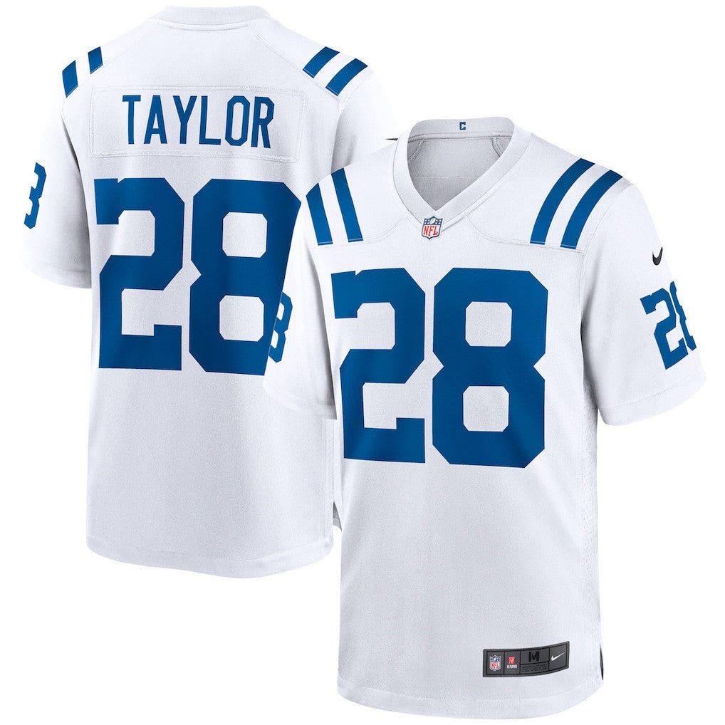 Jonathan Taylor 28 Indianapolis Colts Game Men Jersey - White