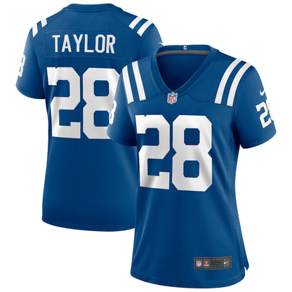 Jonathan Taylor 28 Indianapolis Colts Women's Game Jersey - Royal
