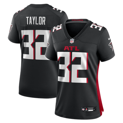Keith Taylor 32 Atlanta Falcons Women's Team Game Jersey - Black