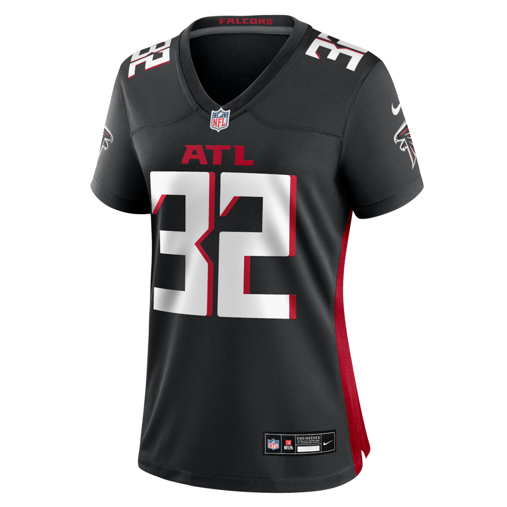 Keith Taylor 32 Atlanta Falcons Women's Team Game Jersey - Black