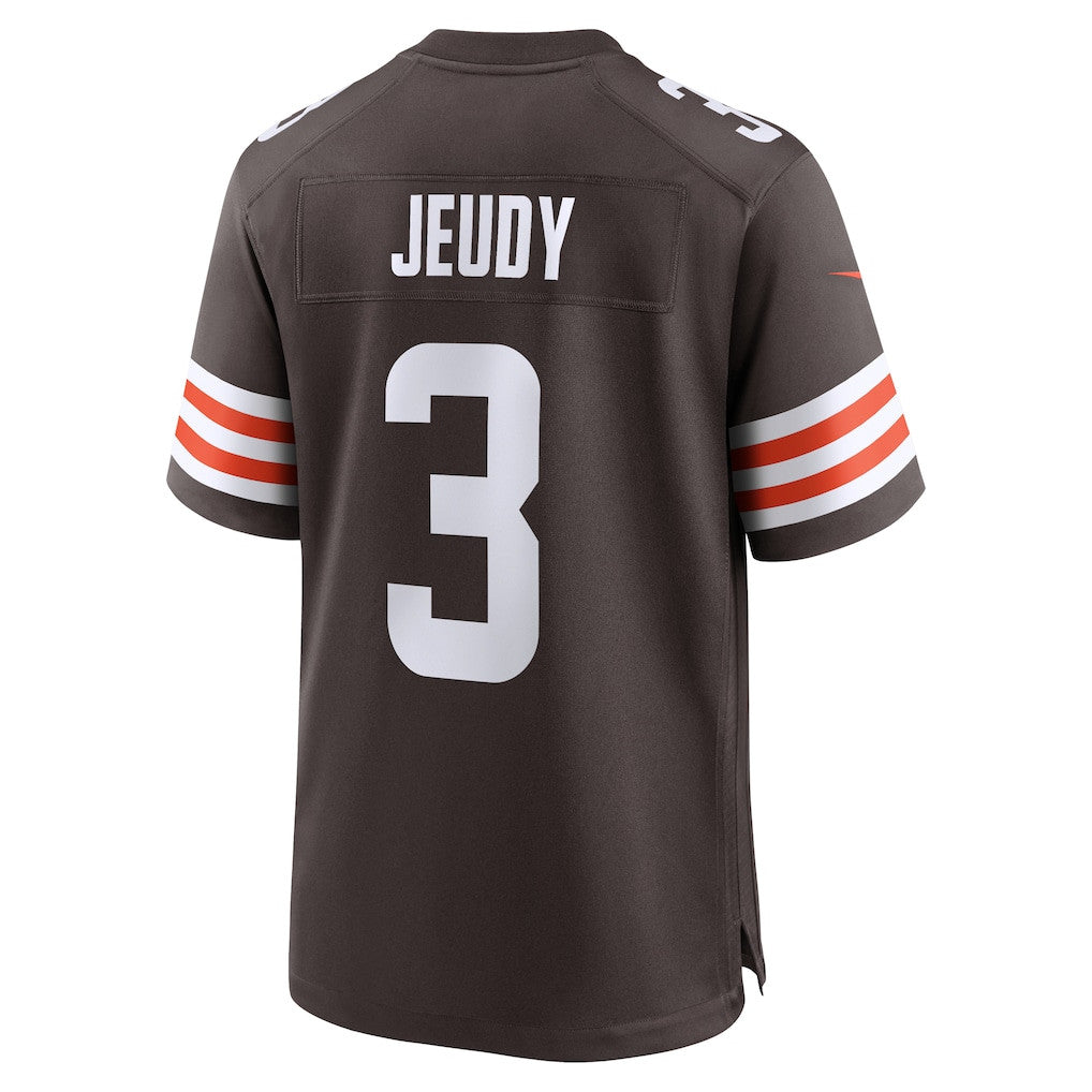 Jerry Jeudy 3 Cleveland Browns Game Men Jersey - Brown