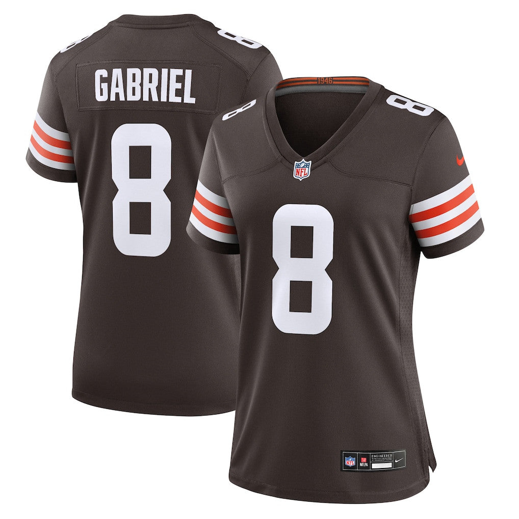 Dillon Gabriel 8 Cleveland Browns Women's Game Jersey - Brown