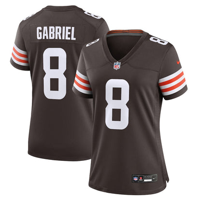Dillon Gabriel 8 Cleveland Browns Women's Game Jersey - Brown