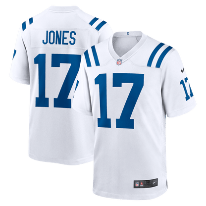 Daniel Jones 17 Indianapolis Colts Game Men Jersey - White