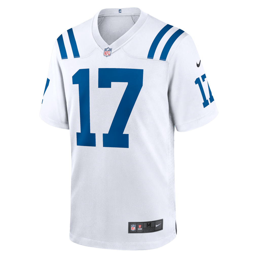Daniel Jones 17 Indianapolis Colts Game Men Jersey - White