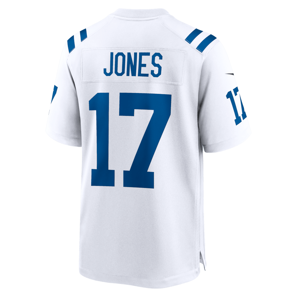 Daniel Jones 17 Indianapolis Colts Game Men Jersey - White