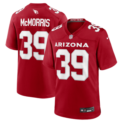 Patrick McMorris 39 Arizona Cardinals Team Game Men Jersey - Cardinal