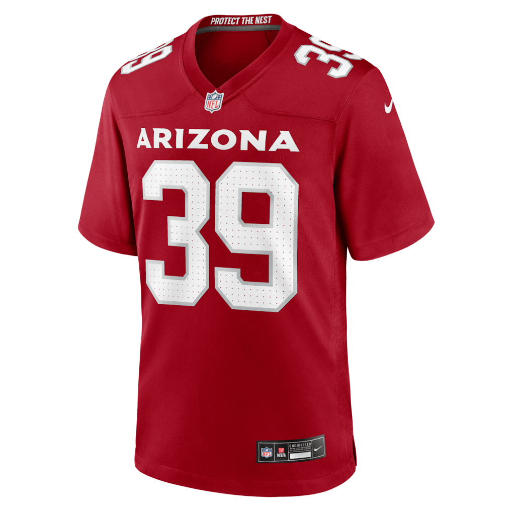 Patrick McMorris 39 Arizona Cardinals Team Game Men Jersey - Cardinal