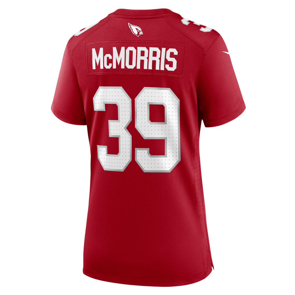 Patrick McMorris 39 Arizona Cardinals Women's Team Game Jersey - Cardinal