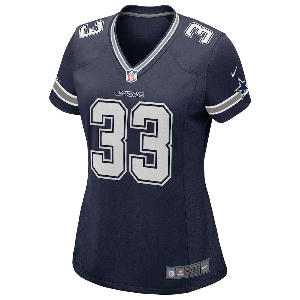 Javonte Williams 33 Dallas Cowboys Women's Team Game Jersey - Navy