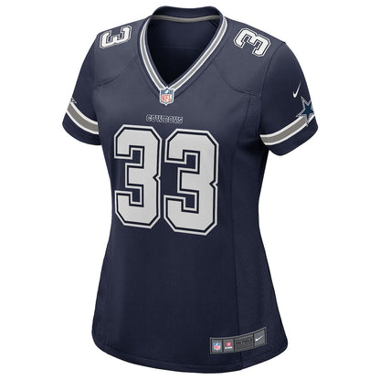Javonte Williams 33 Dallas Cowboys Women's Team Game Jersey - Navy