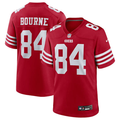Kendrick Bourne 84 San Francisco 49ers Game Men Jersey - Scarlet