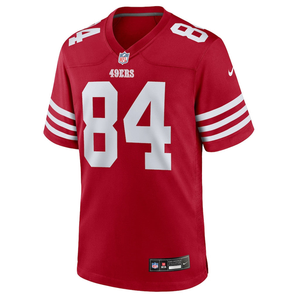 Kendrick Bourne 84 San Francisco 49ers Game Men Jersey - Scarlet
