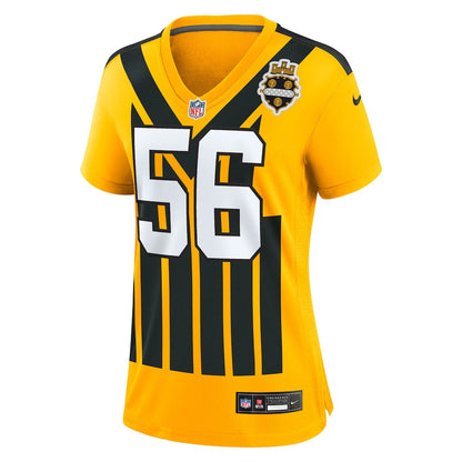 Alex Highsmith 56 Pittsburgh Steelers Women's Alternate Game Jersey - Gold