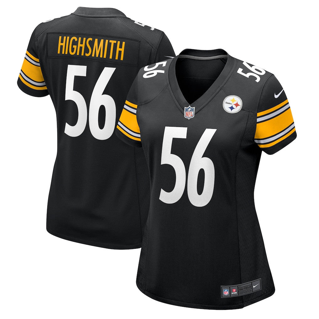 Alex Highsmith 56 Pittsburgh Steelers Women's Team Game Jersey - Black