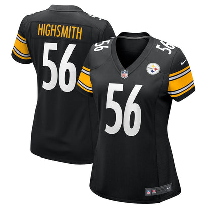 Alex Highsmith 56 Pittsburgh Steelers Women's Team Game Jersey - Black
