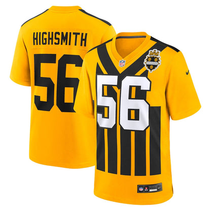 Alex Highsmith 56 Pittsburgh Steelers Alternate Game Men Jersey - Gold