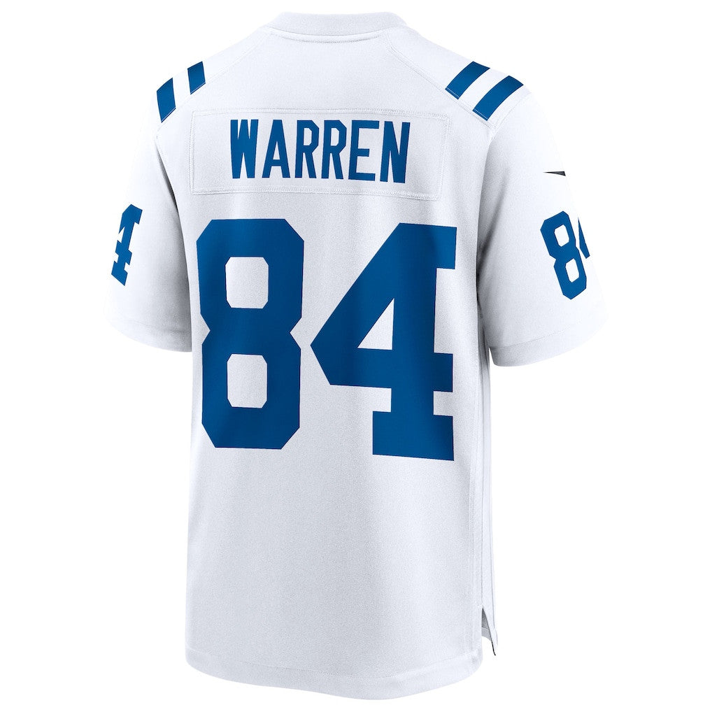 Tyler Warren 84 Indianapolis Colts Game Men Jersey - White