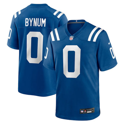 Camryn Bynum 0 Indianapolis Colts Team Game Men Jersey - Royal