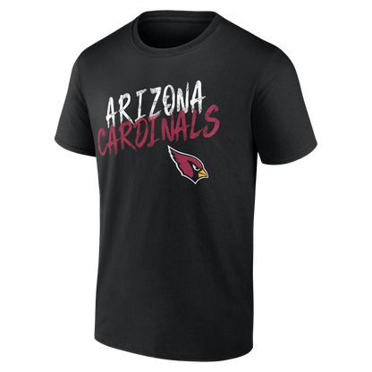 Arizona Cardinals Hustle Custom Name & Number T-Shirt - Black