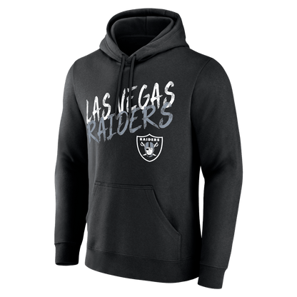 Las Vegas Raiders Hustle Custom Name & Number Hoodie - Black