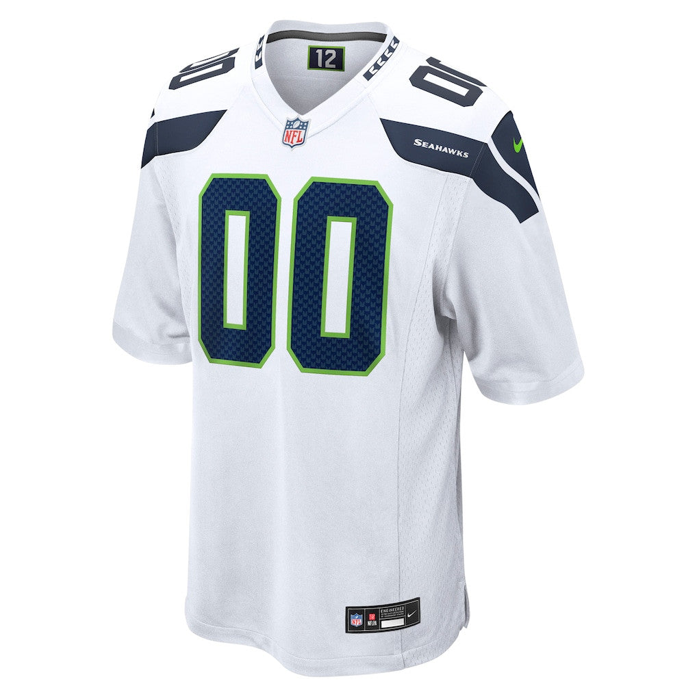 Seattle Seahawks 2026 Super Bowl LX Custom Game Jersey - White