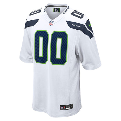 Seattle Seahawks 2026 Super Bowl LX Custom Game Jersey - White