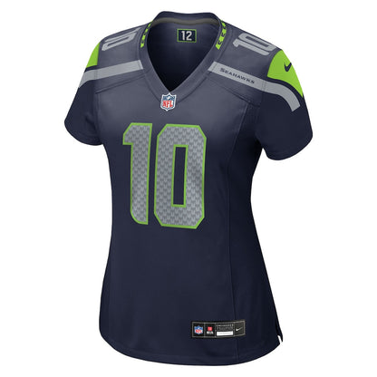 Cooper Kupp 10 Seattle Seahawks 2026 Super Bowl LX - Women Navy Game Jersey