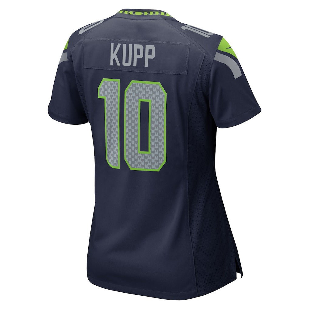 Cooper Kupp 10 Seattle Seahawks 2026 Super Bowl LX - Women Navy Game Jersey