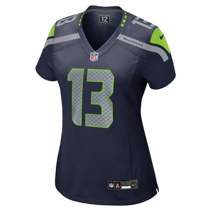 Ernest Jones IV 13 Seattle Seahawks 2026 Super Bowl LX - Women Navy Game Jersey