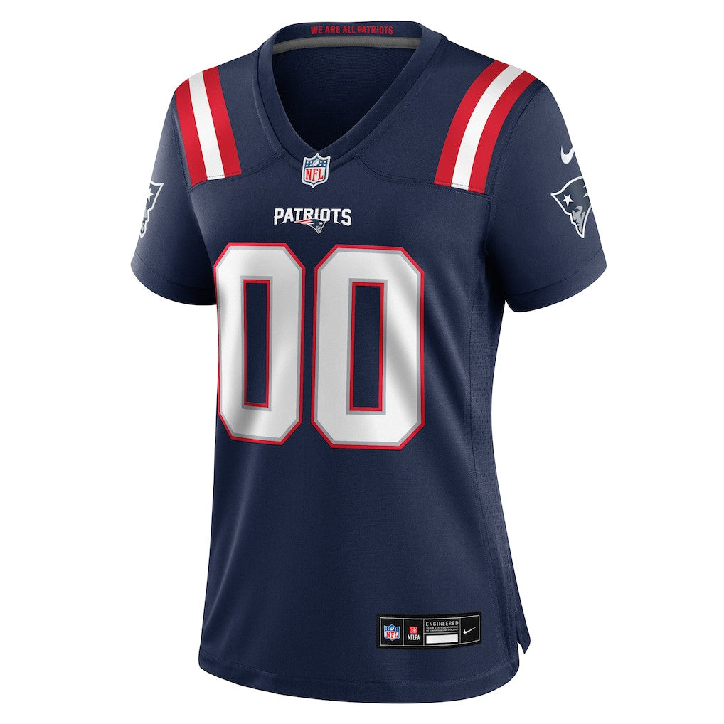 New England Patriots 2026 Super Bowl LX - Women's Custom Game Jersey - Navy
