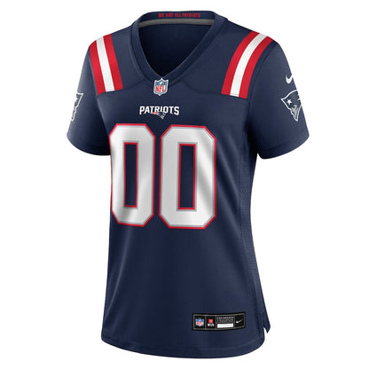 New England Patriots 2026 Super Bowl LX - Women's Custom Game Jersey - Navy