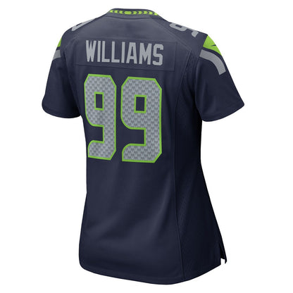 Leonard Williams 99 Seattle Seahawks 2026 Super Bowl LX - Women Navy Game Jersey