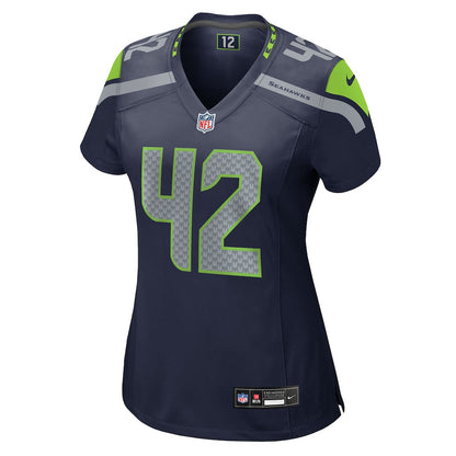 Drake Thomas 42 Seattle Seahawks 2026 Super Bowl LX - Women Navy Game Jersey