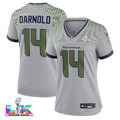 Sam Darnold 14 Seattle Seahawks 2026 Super Bowl LX - Women Rivalries Game Jersey