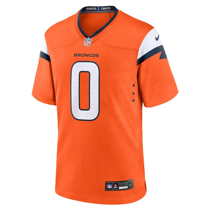 Jonathon Cooper 0 Denver Broncos 2026 Super Bowl LX - Orange Team Game Jersey