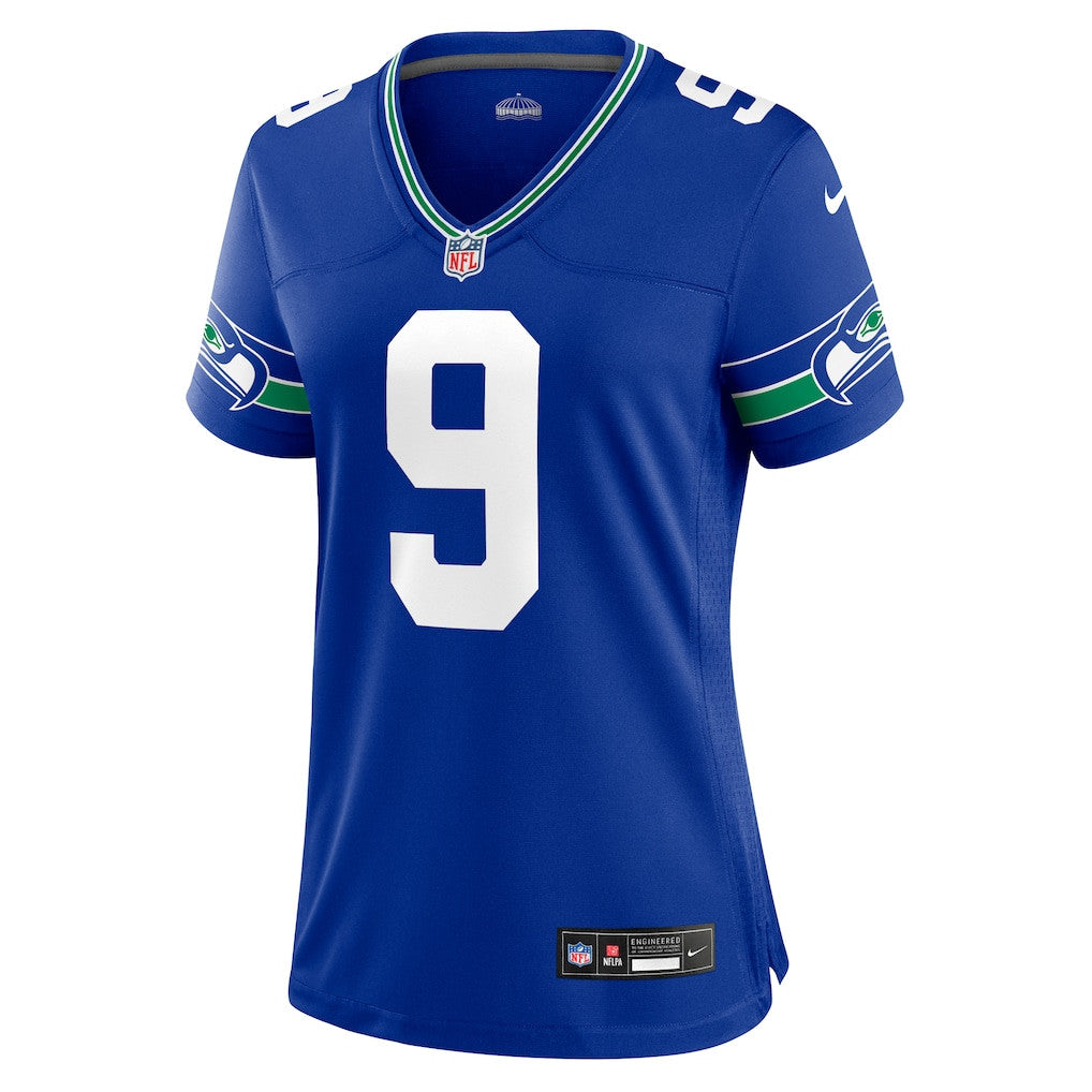 Kenneth Walker III 9 Seattle Seahawks 2026 Super Bowl LX - Women Royal Player Jersey